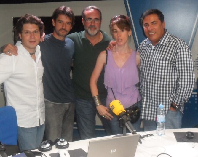 Fernando Berlín, Antonio Hortelano, Pablo Battle, Mar Abascal y Alberto Granados