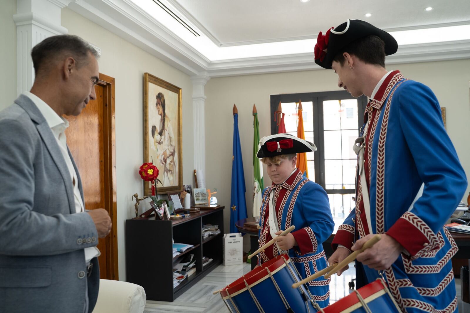 Momento de la presentación