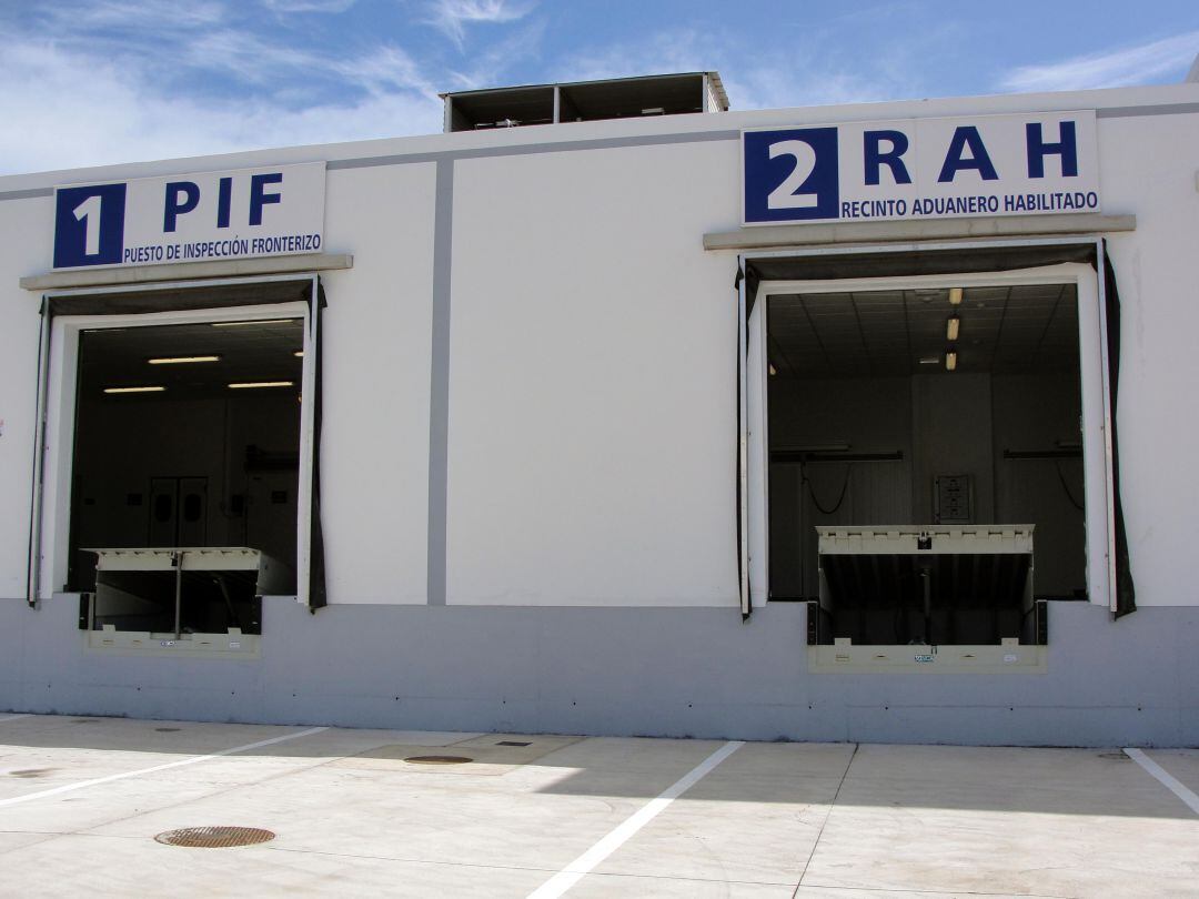 Instalaciones del PIF en el puerto de Arrecife.