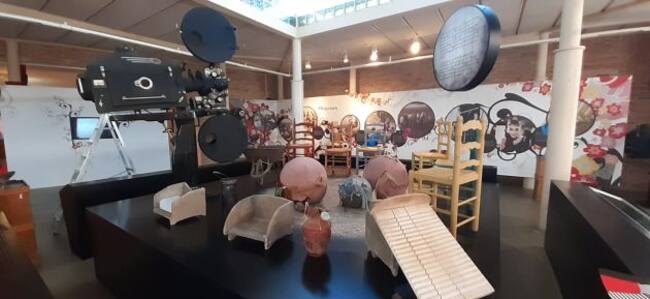 Objetos que se exponen en el Centro Cultural "Rafael Serrano" de Calzada de Calatrava