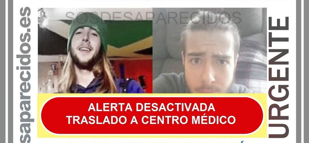 Víctor ha aparecido y se ha desactivado la alerta de búsqueda