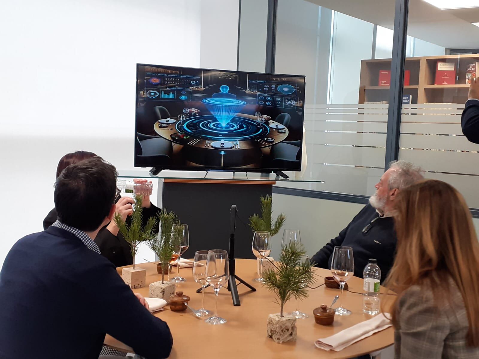 Mesa Sensorial de gastronomía