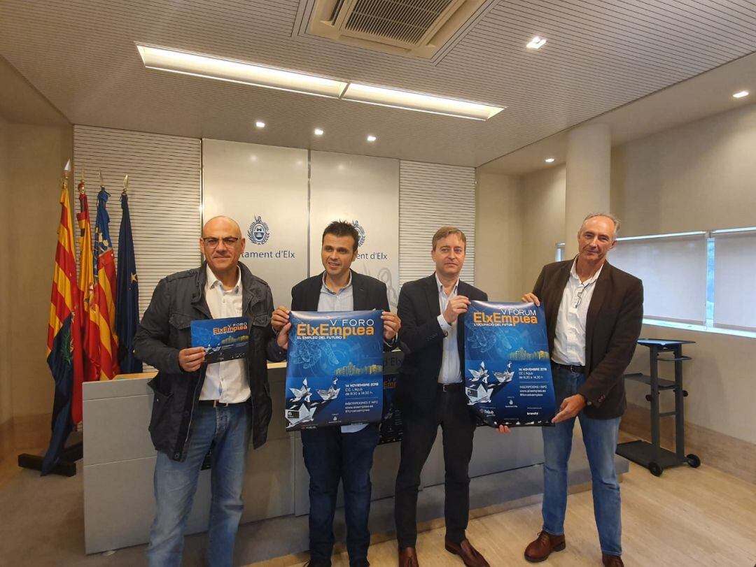 Organizadores del evento Elx Emplea.