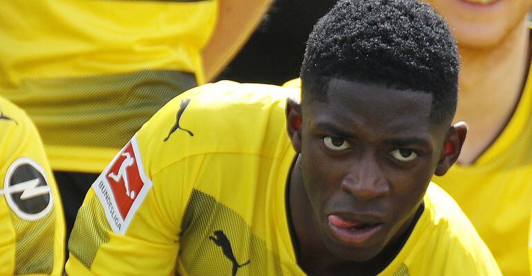 Ousmané Dembelé, en las filas del Borussia Dortmund