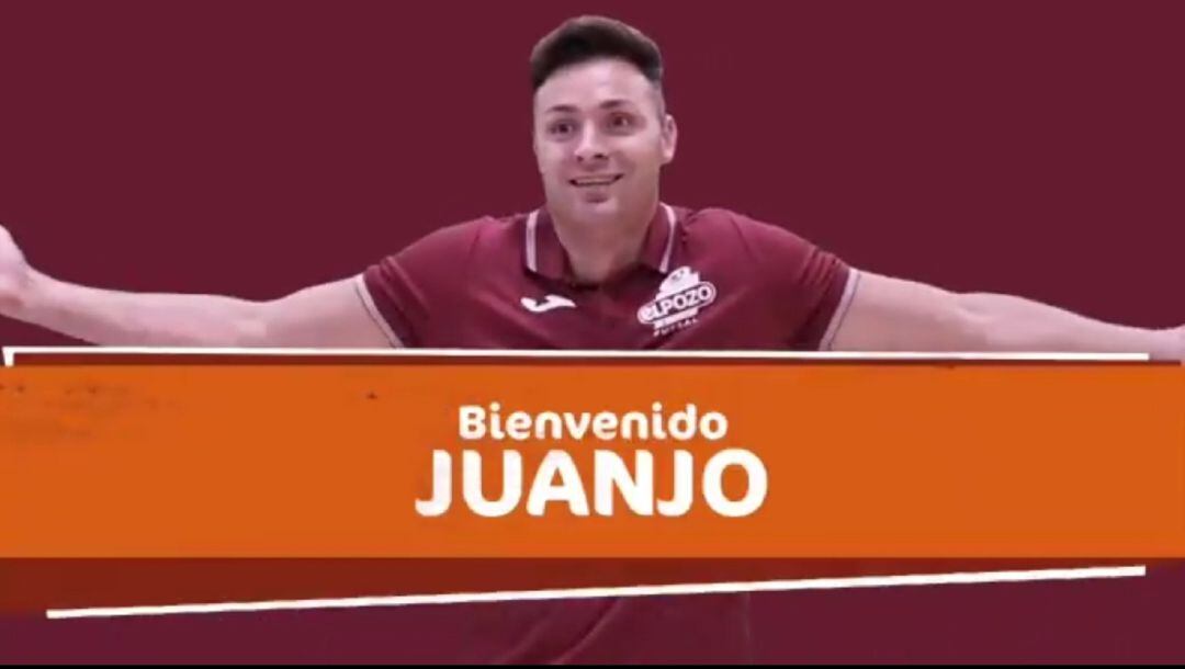 Fotograma del vídeo de presentación de Juanjo