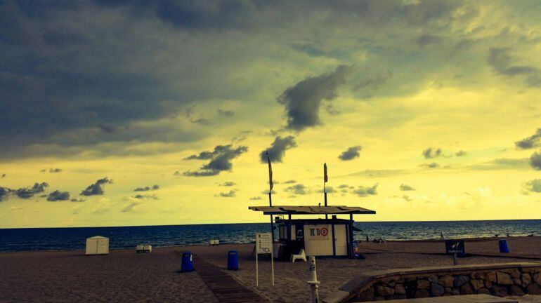 Imagen de la playa de Muchavista, en Sant Joan d´Alacant (Alicante)