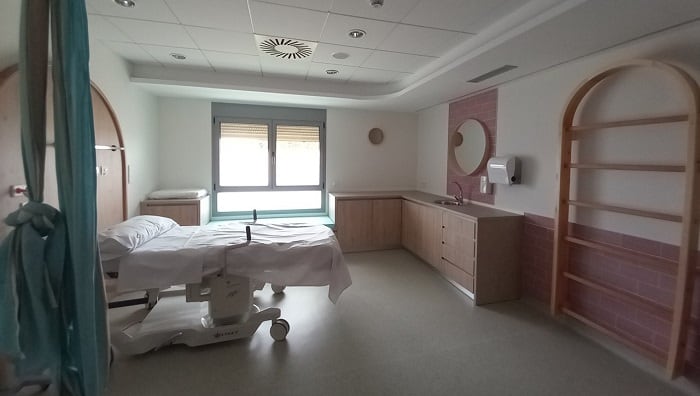 Paritorio del Hospital Punta Europa