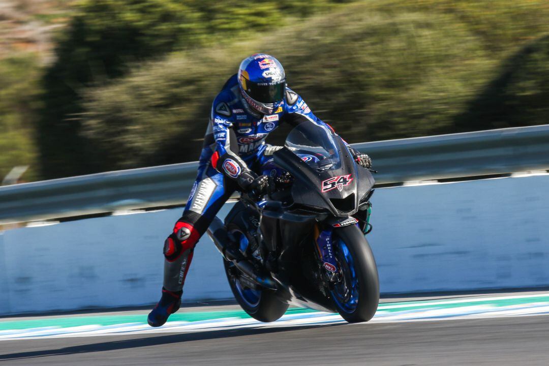 Piloto del Mundial de Superbike en Jerez