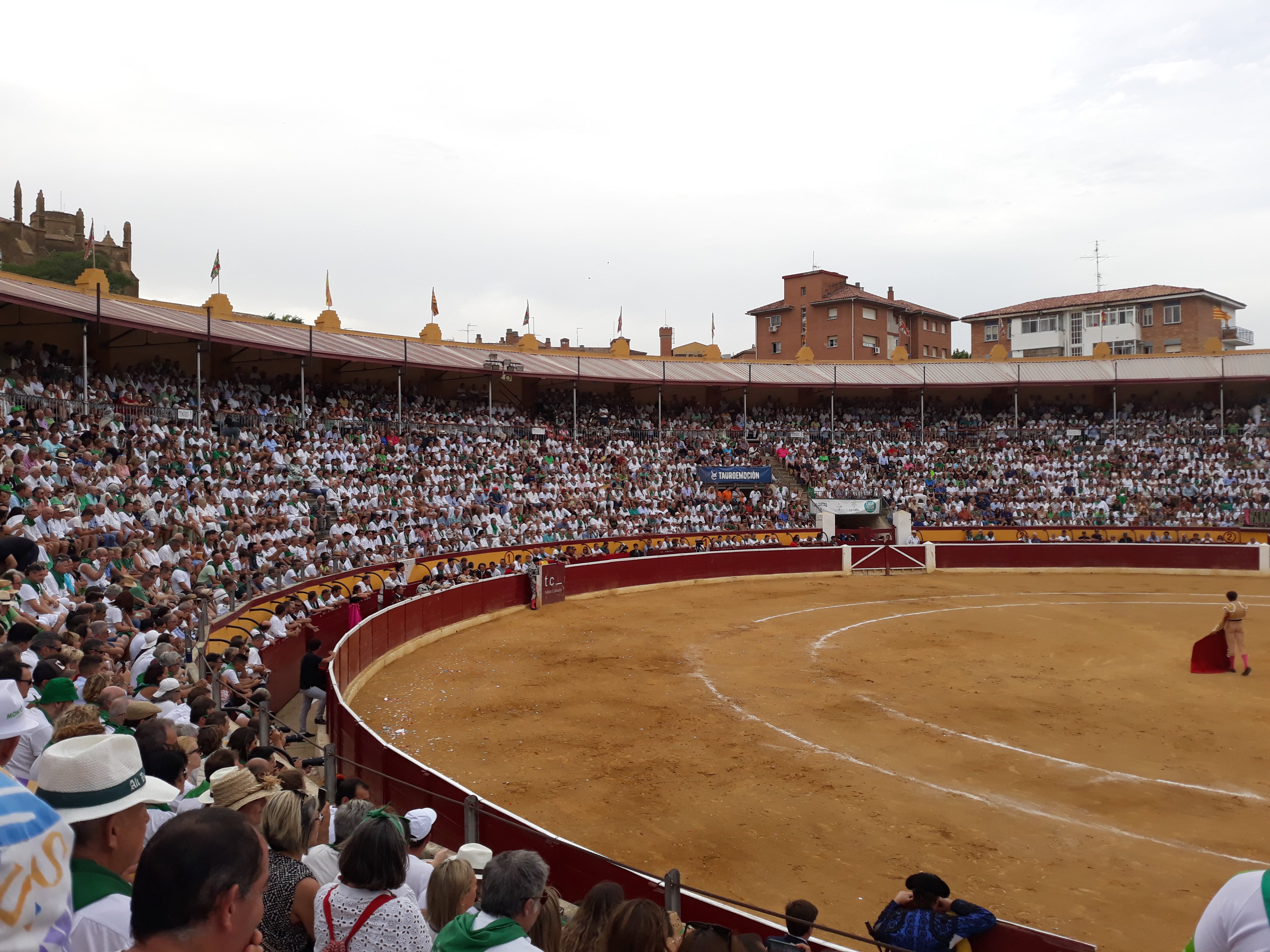 La plaza registró una gran entrada en cada tarde en la Feria Taurina de la Albahaca 2022