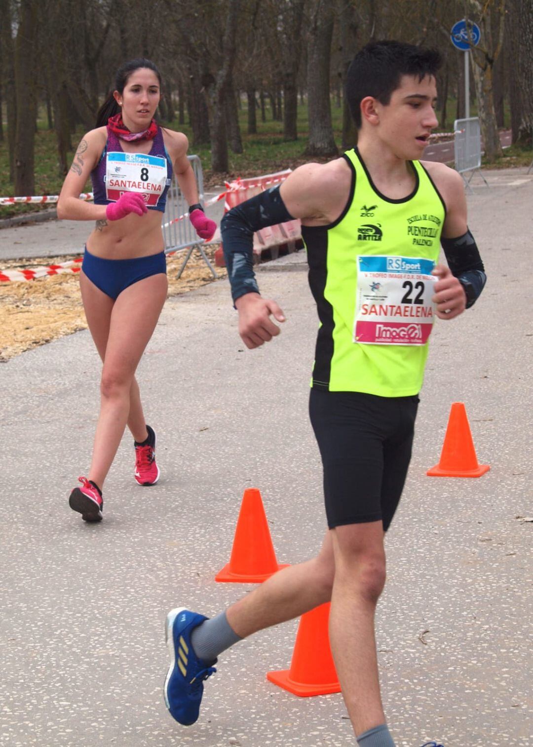 Rodrigo y Carlos Santa Elena en el Campeonato de Castilla y León 