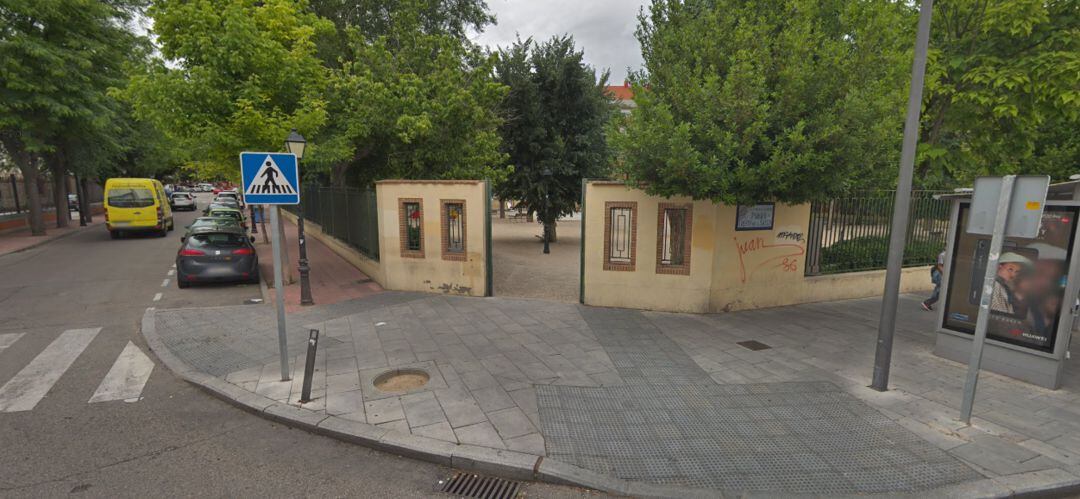 El parque Cristo de la Salud de Valdemoro, ubicación de la nueva sede