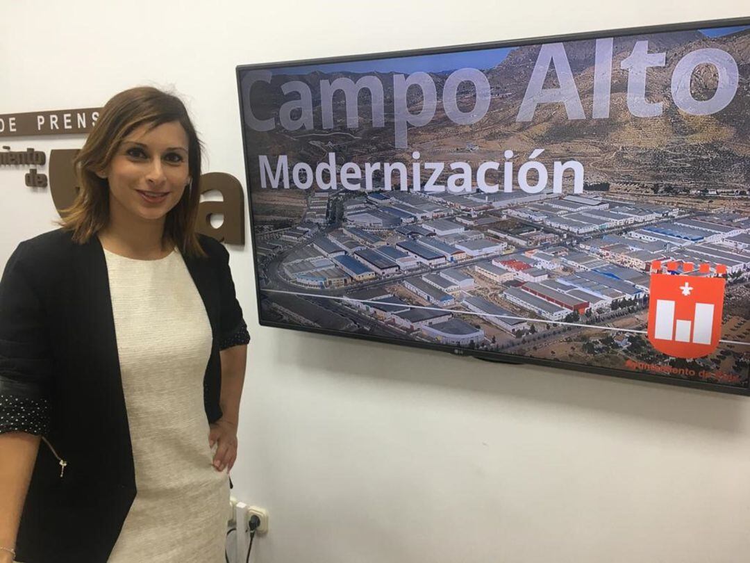 Silvia Ibáñez, edil de Industria de Elda