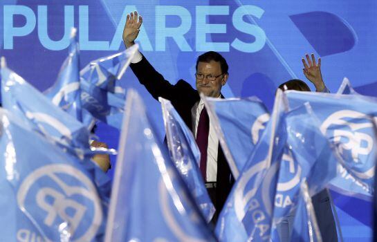 El candidato del PP, Mariano Rajoy.