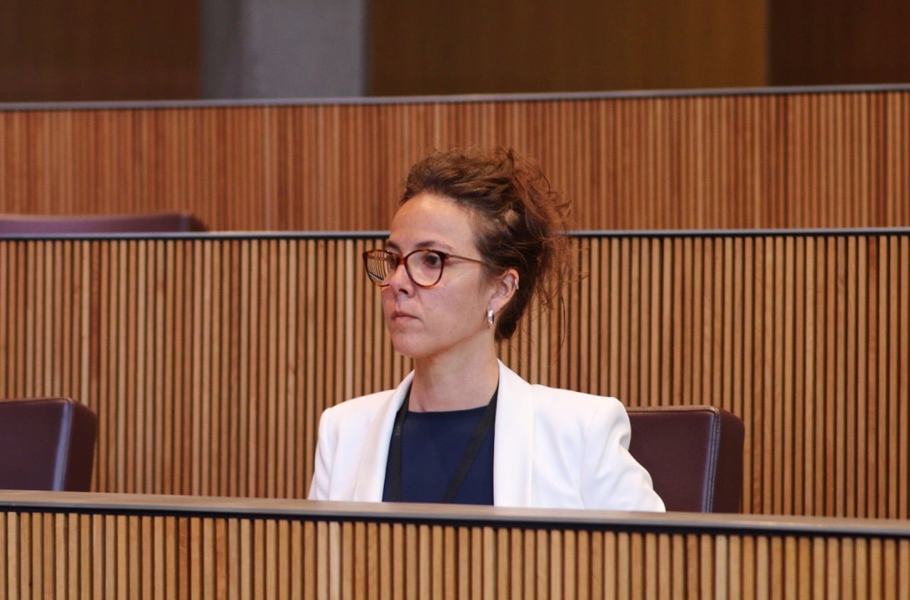 Judith Casal en seu parlamentària