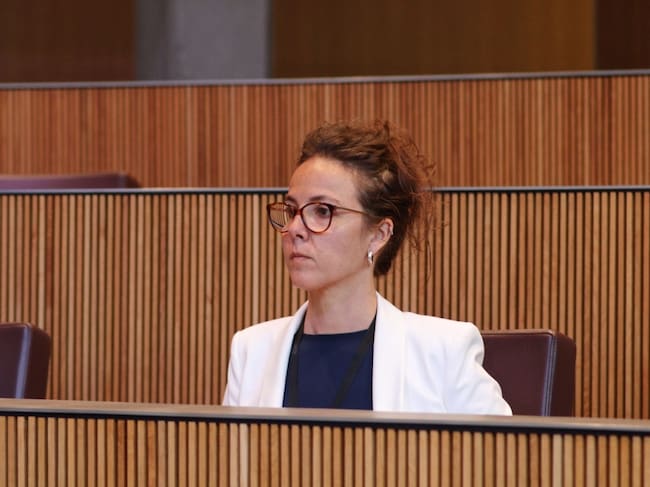 Judith Casal en seu parlamentària