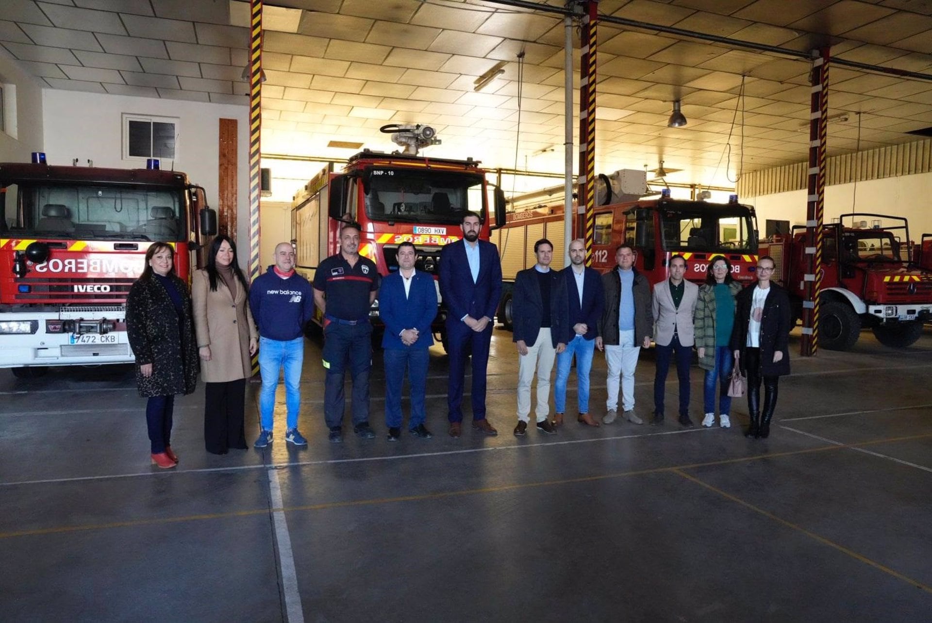 El vicepresidente y consejero de Interior, Emergencias y Ordenación del Territorio, José Ángel Antelo, ha acudido hoy a la IX Jornada de Intercambio de Ilusiones en el Parque de Bomberos de Molina