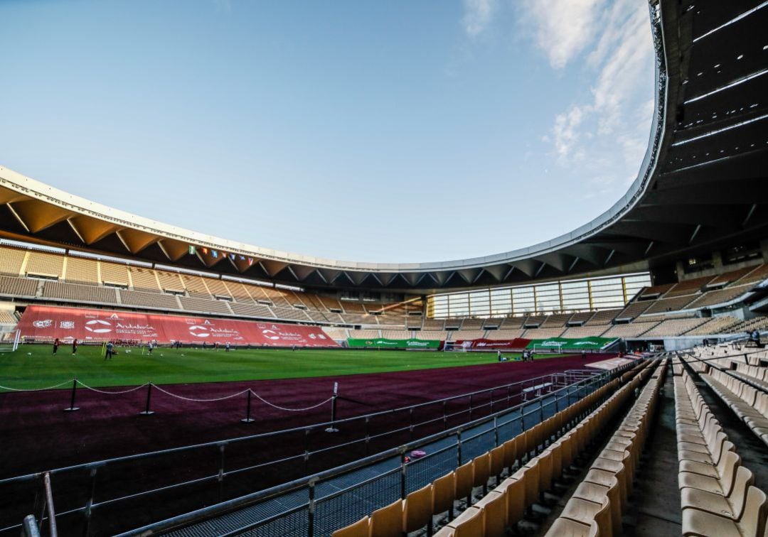 Estadio La Cartuja en Sevilla. 