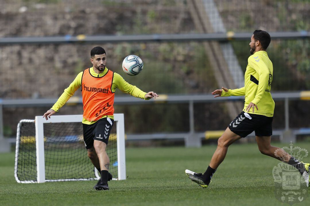 La UD Las Palmas volvía este lunes a los entrenamientos