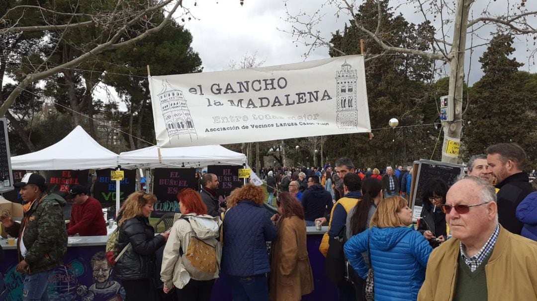 Ambiente en el Parque Tío Jorge en la Cincomarzada de 2020