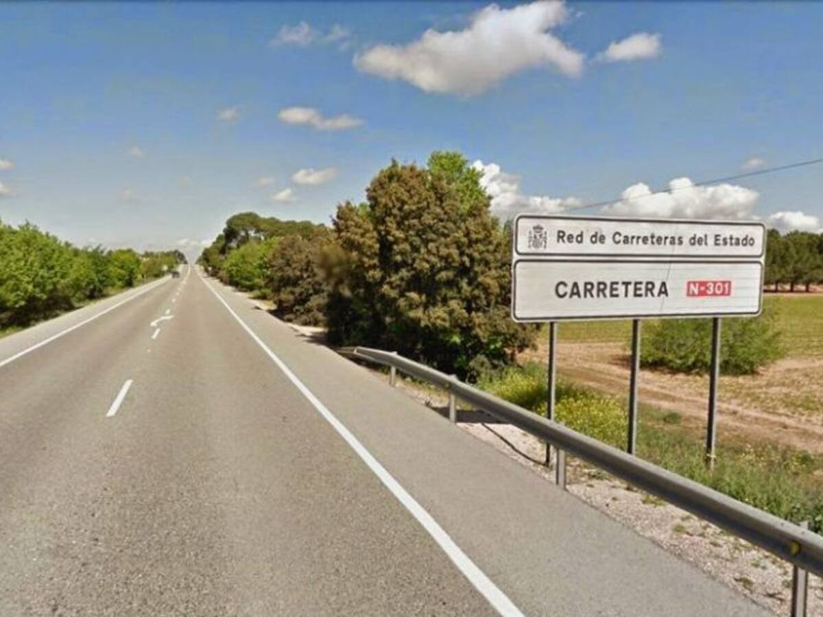 Fallece un varón de 35 años tras la colisión de dos vehículos en la N-301