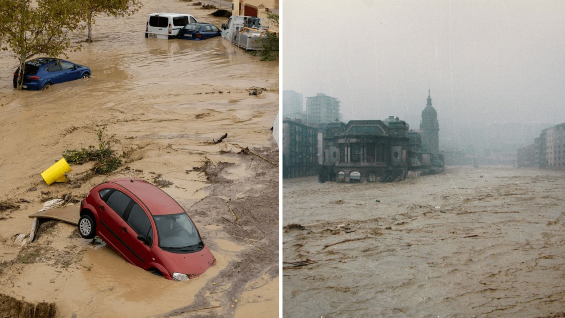 'Agosto del 83: cuando Bilbao resurgió del lodo', un eco en la actualidad de la DANA que azota Valencia