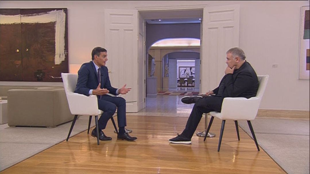 La Junta Electoral abre expediente salcionador a Sánchez por el uso de La Moncloa para una entrevista