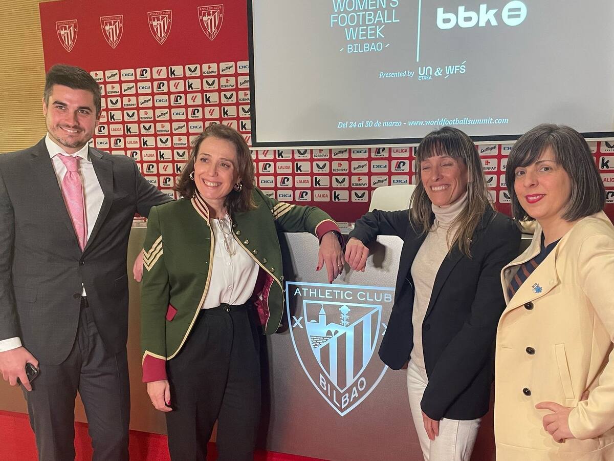 El presente y el futuro del fútbol femenino mundial, a debate en la Women’s Football Week de Bilbao