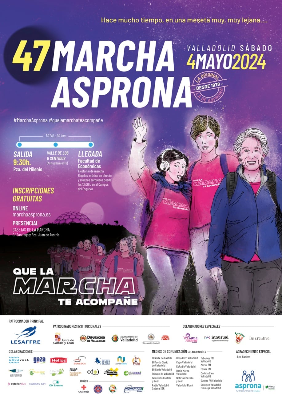 Cartel Marcha Asprona