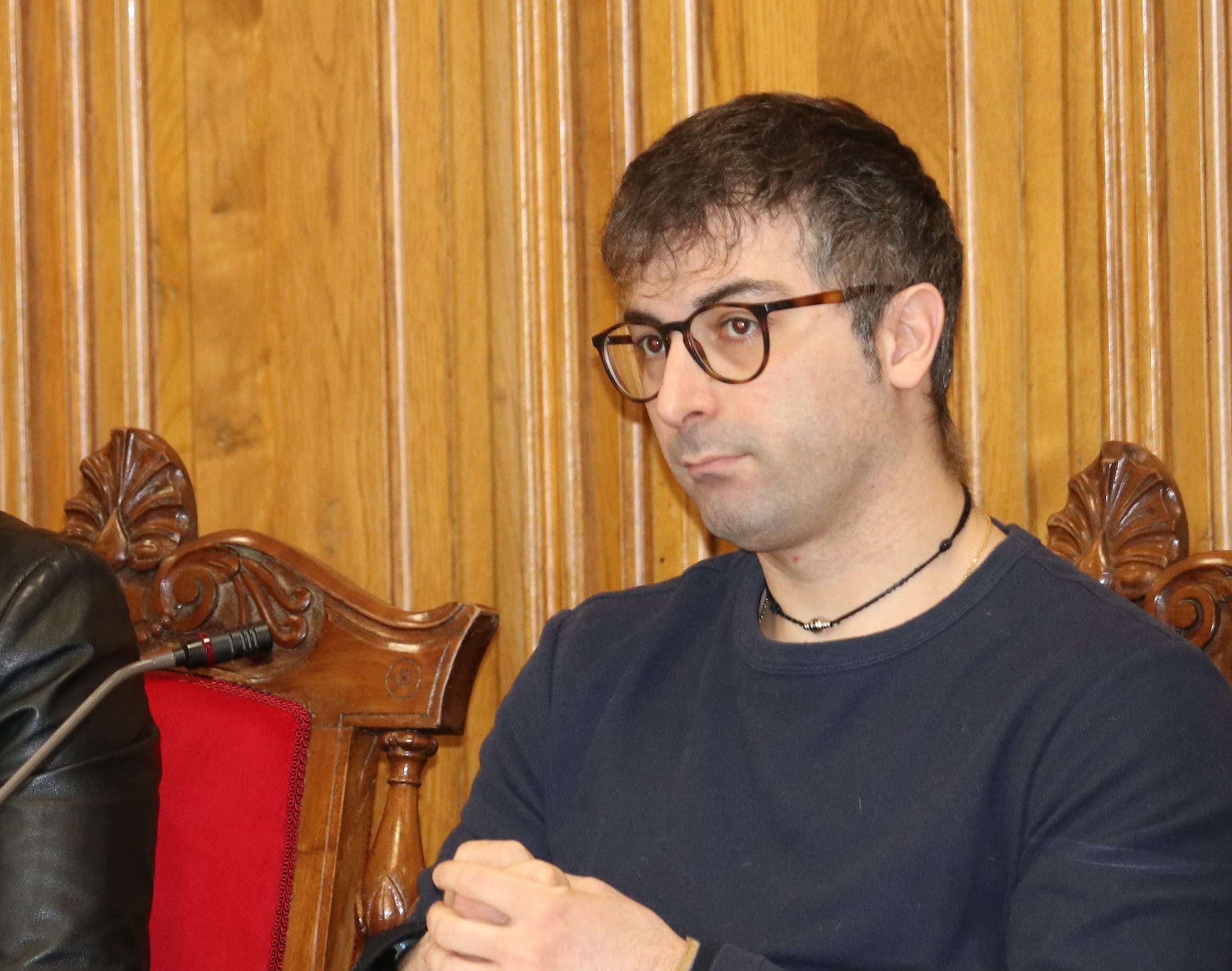 Rodrigo San Martín, portavoz municipal de IU-Podemos en el Ayuntamiento de Palencia