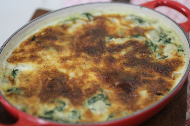 La magia de meter una bandeja en el horno... ¡y que pase eso!