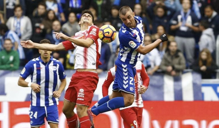 Imagen del Alavés-Espanyol de la Liga Santander.