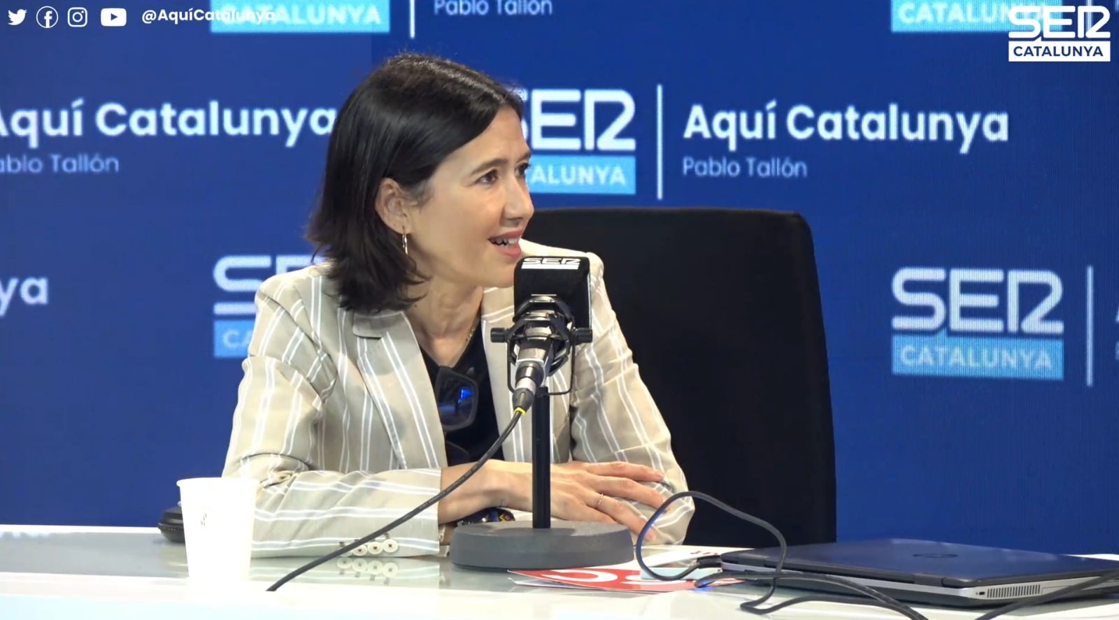 Nuria Parlon (PSC) a l&#039;Aquí Catalunya