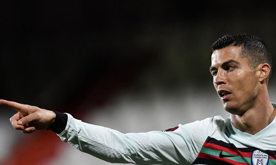 Cristiano Ronaldo, durante un partido con Portugal, el pasado mes de marzo