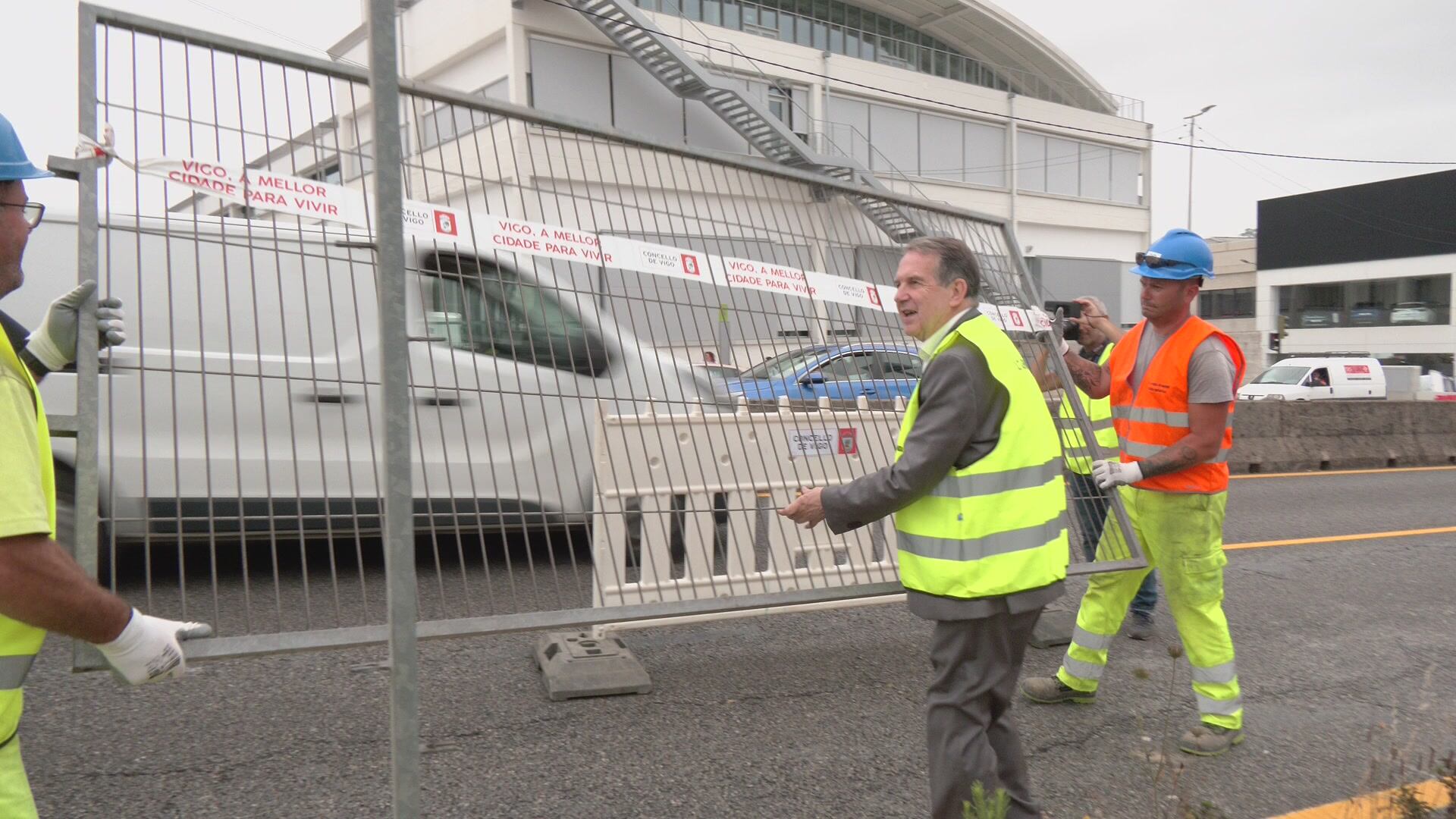 Abel Caballero en Avenida de Madrid