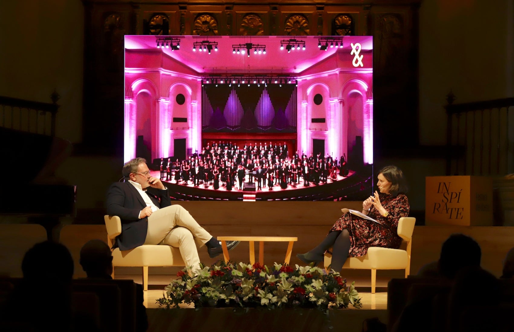 Presentación de la 38ª edición del Festival Internacional de Música y Danza 'Ciudad de Úbeda' en su escenario principal, el Hospital de Santiago