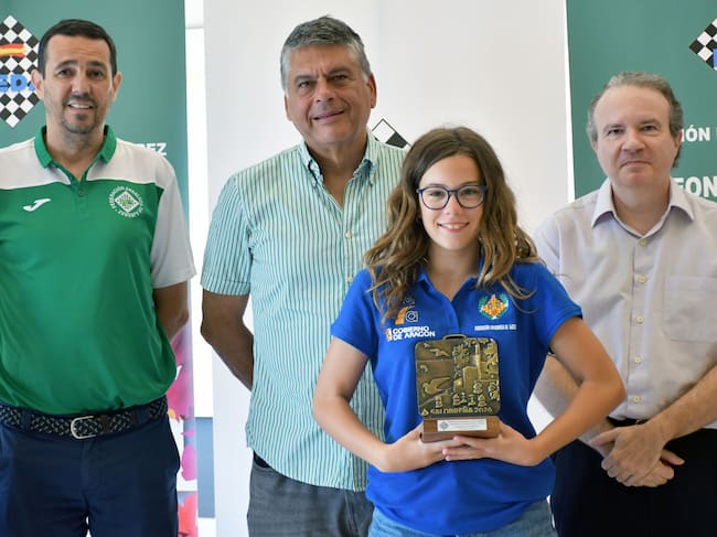 La binefarense Laura Gimeno, campeona de España Sub-12 de ajedrez rápido