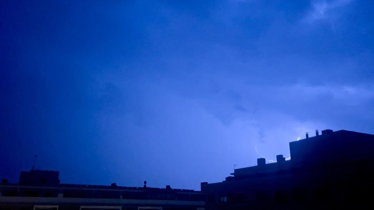 Menos lluvia de la esperada