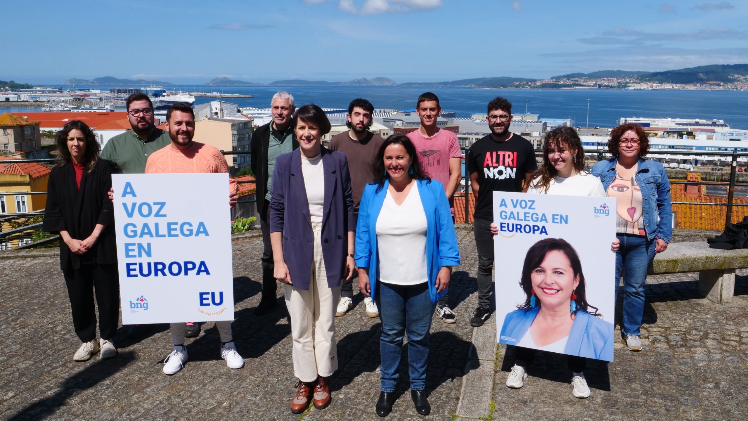 Ana Miranda presenta en Vigo su candidatura a las Elecciones Europeas con el BNG