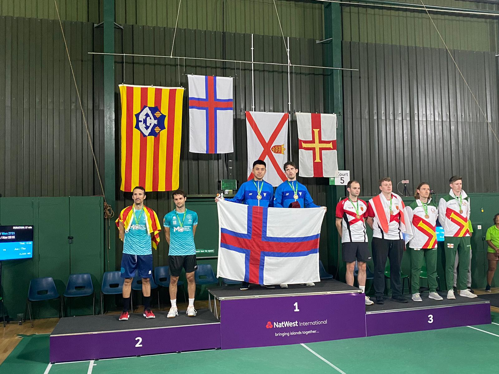 Els germans Navarro van fer una gran competició que els va dur a ser segons per parelles.