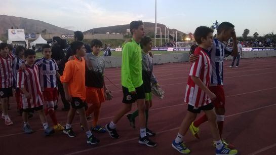 Hermanamiento entre Atlético y Deportivo en el torneo de Arona.