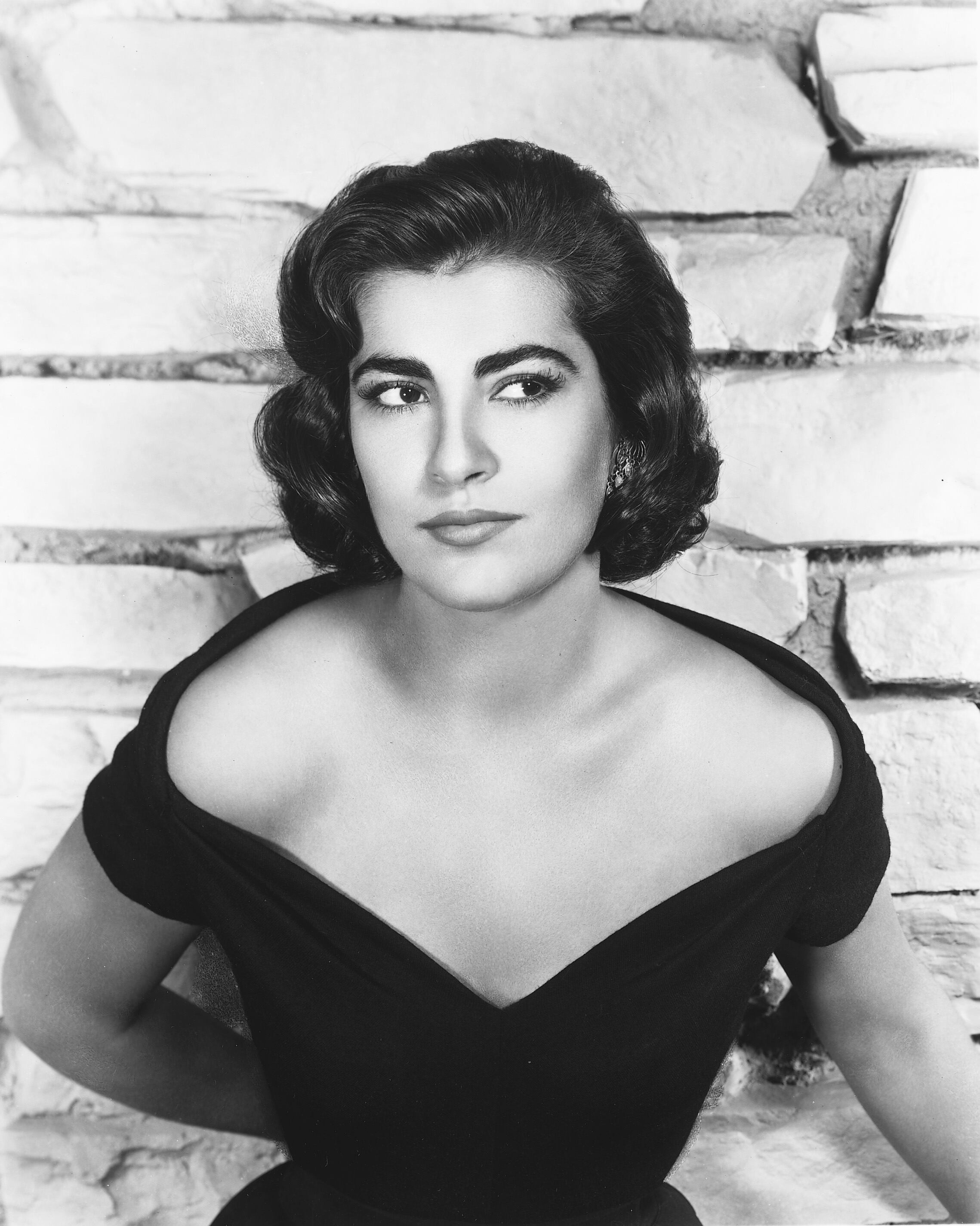 La actriz Irene Papas, en 1955.