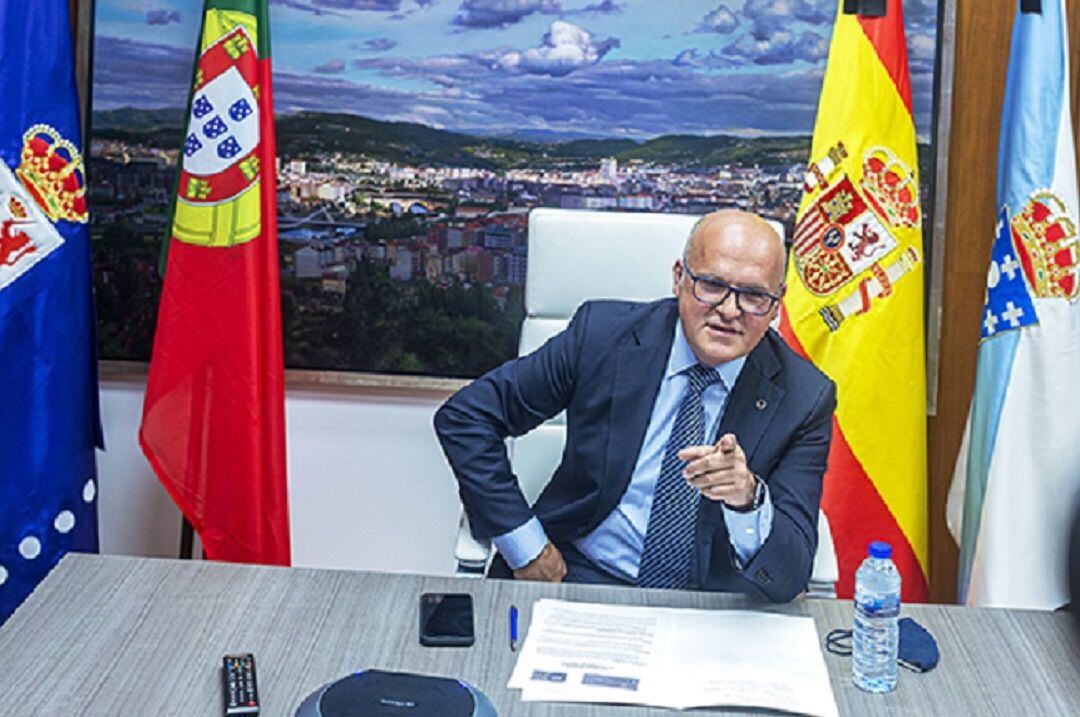 El presidente de la diputación de Ourense, José Manuel Baltar.