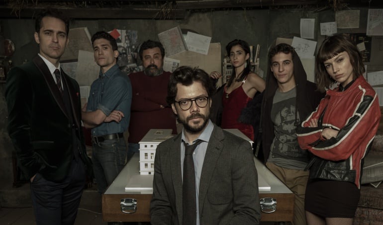 Los &#039;cacos&#039; de &#039;La Casa de Papel&#039;