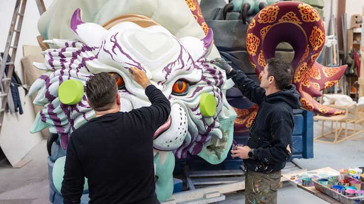 Dulk y Ruk llevan el talento de Ontinyent a las Fallas de Valencia