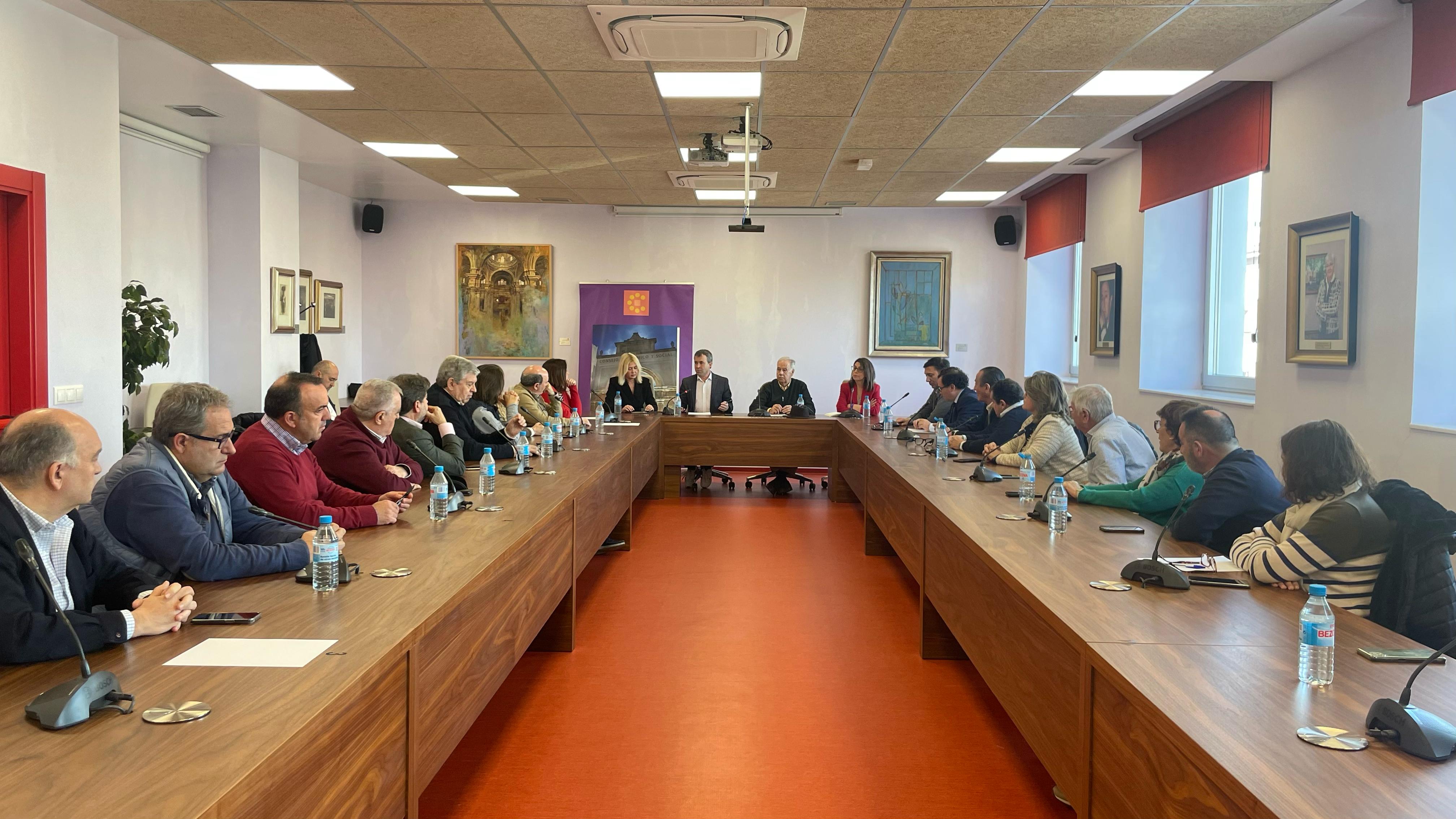 Reunión del CES local y el Ayuntamiento de Jaén