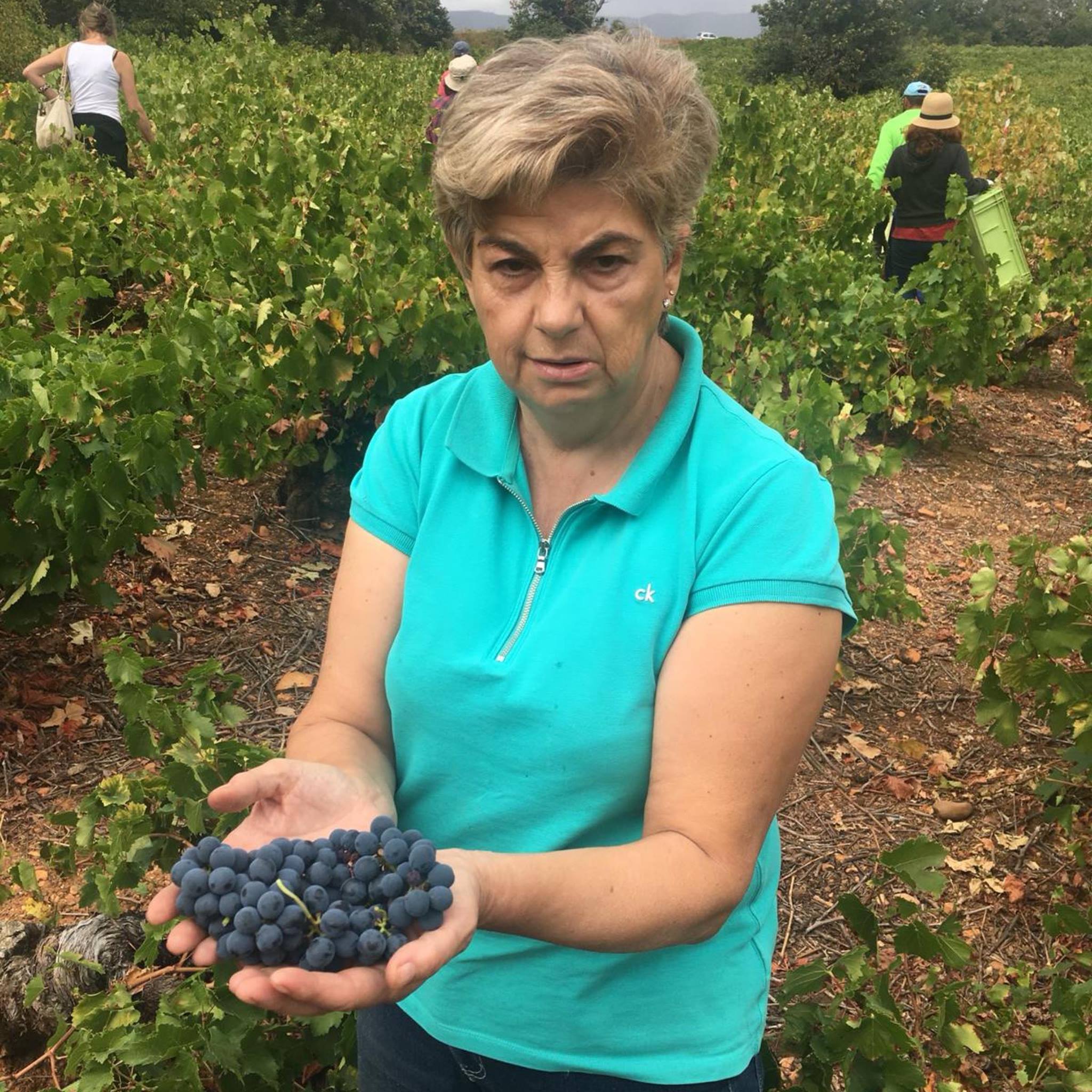 Elva García, responsable de la bodega Aníbal de Otero