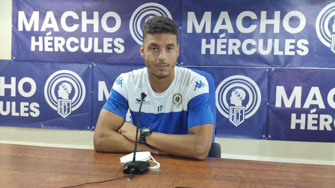 Tano Bonnín, en la sala de prensa del Rico Pérez