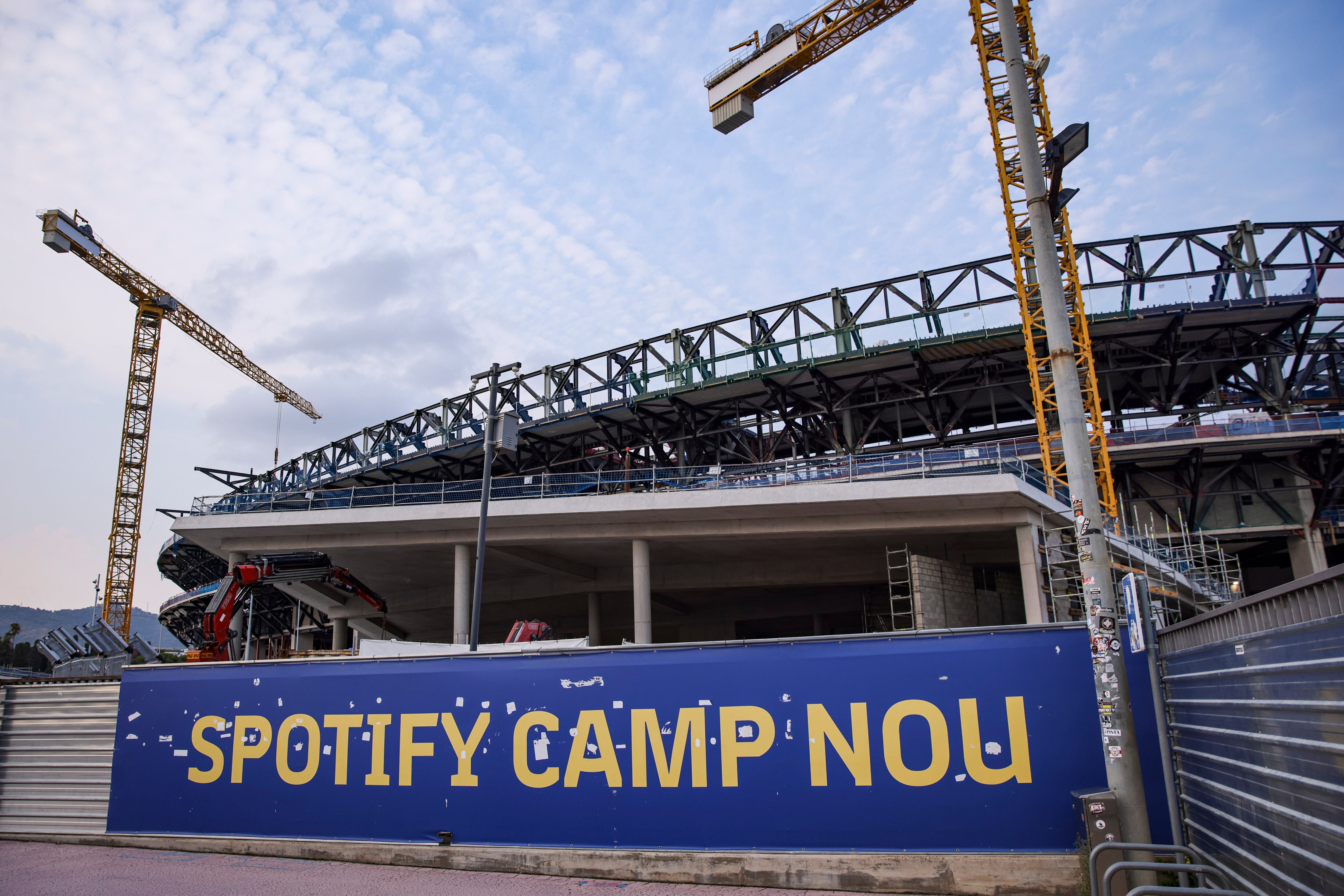 El Spotify Camp Nou, desde los exteriores