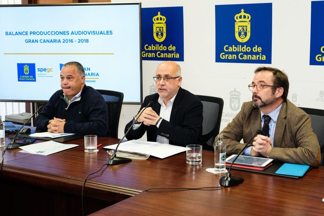 Presentación de los datos de la Film Commission de Gran Canaria. 