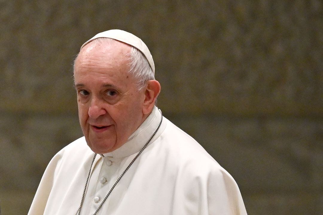 El papa Francisco, en el Vaticano